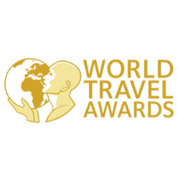 World Travel Awards logo, celebrating global travel industry excellence.